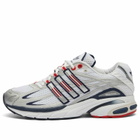 Adidas Women's x Sporty & Rich Adistar Cushion in White/Night Indigo/Collegiate Red