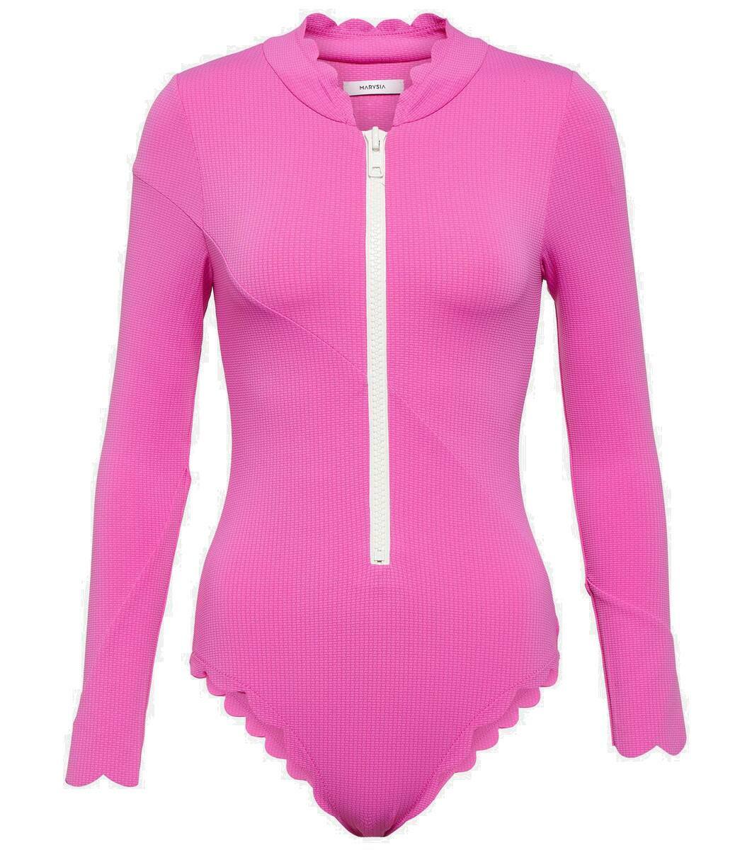 Marysia North Sea rashguard swimsuit Marysia