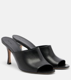 The Row Ella leather mules