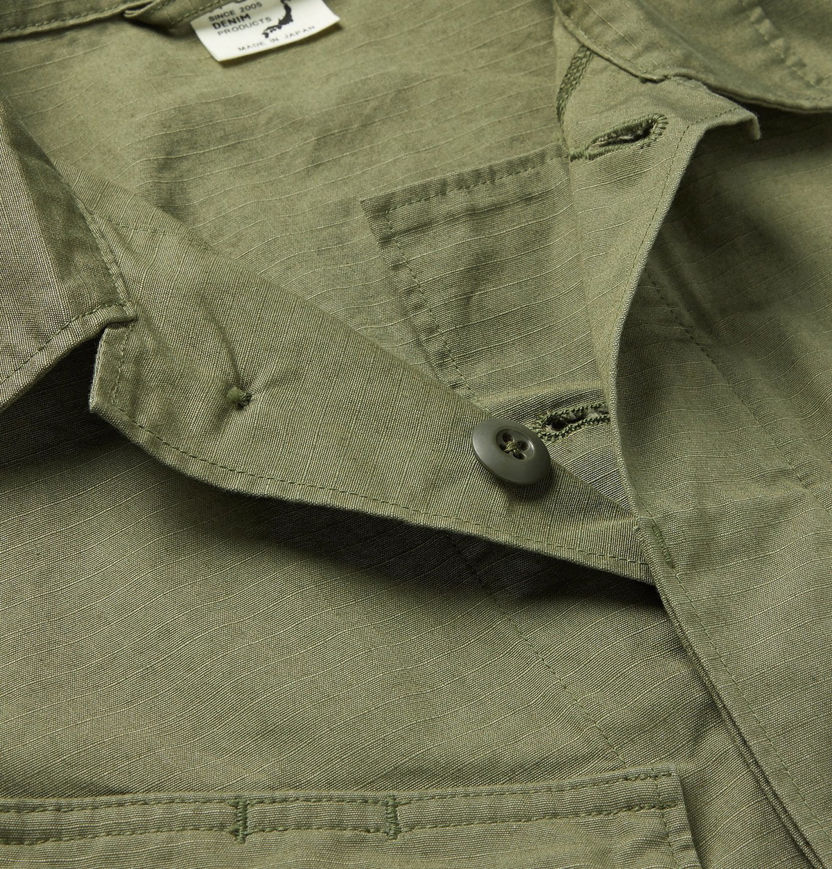 OrSlow - Cotton-Ripstop Field Jacket - Green orSlow