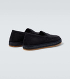 Giorgio Armani Suede penny loafers
