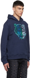 Kenzo Navy Organic Cotton Hoodie