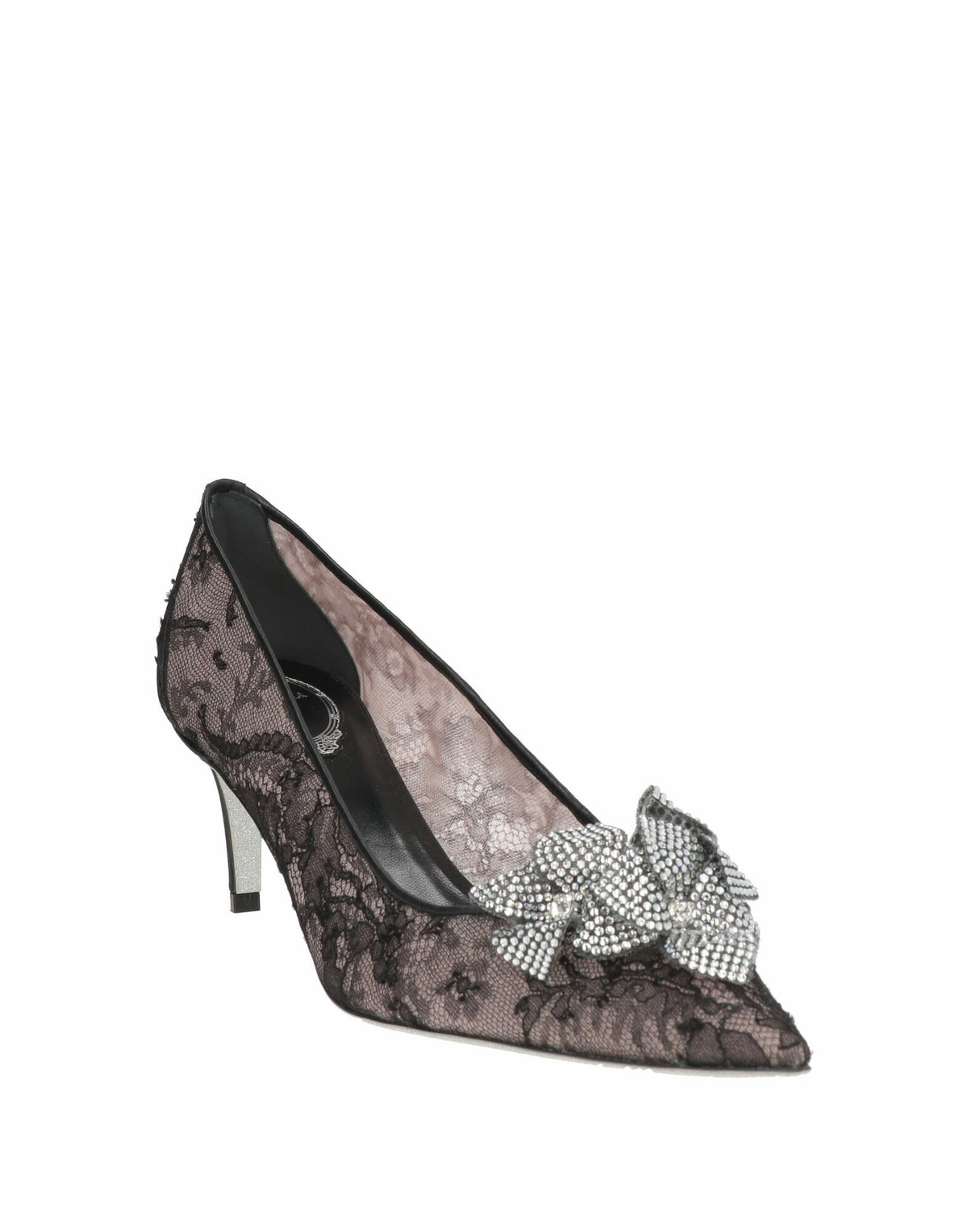 Rene' Caovilla Womens Pumps in Black