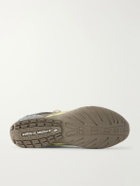 Balenciaga - Radar Gradient Lines Mesh and Rubber Sneakers - Brown