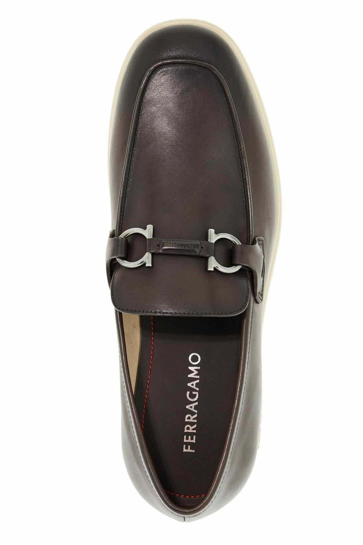 FERRAGAMO casual gancini orn Brown Salvatore Ferragamo display picture 2