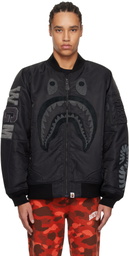 BAPE Black Shark MA-1 Bomber Jacket