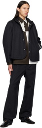 3MAN Black Blanket Jacket