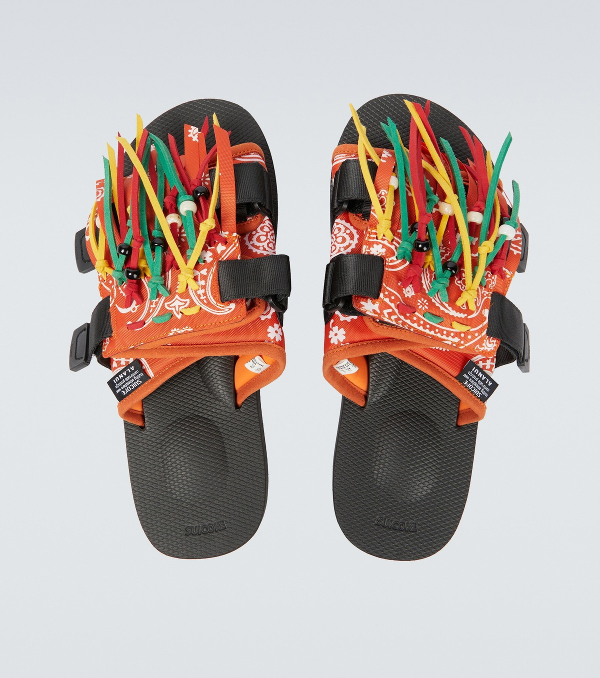Alanui - x Suicoke Bandana fringed sandals Alanui