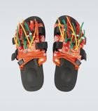 Alanui - x Suicoke Bandana fringed sandals