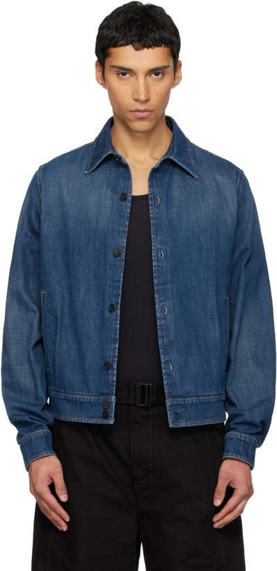 Photo: Lanvin Blue Short Denim Jacket