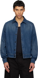 Lanvin Blue Short Denim Jacket