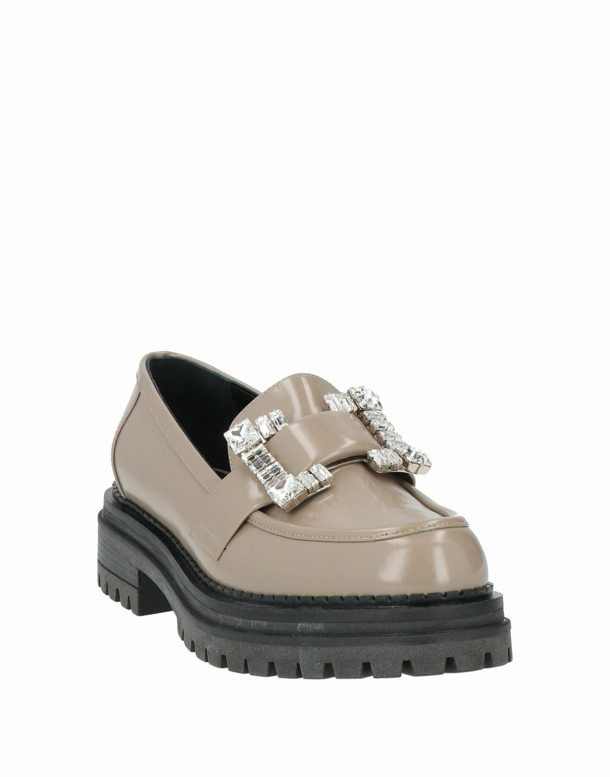 Sergio Rossi Womens Loafers Taupe