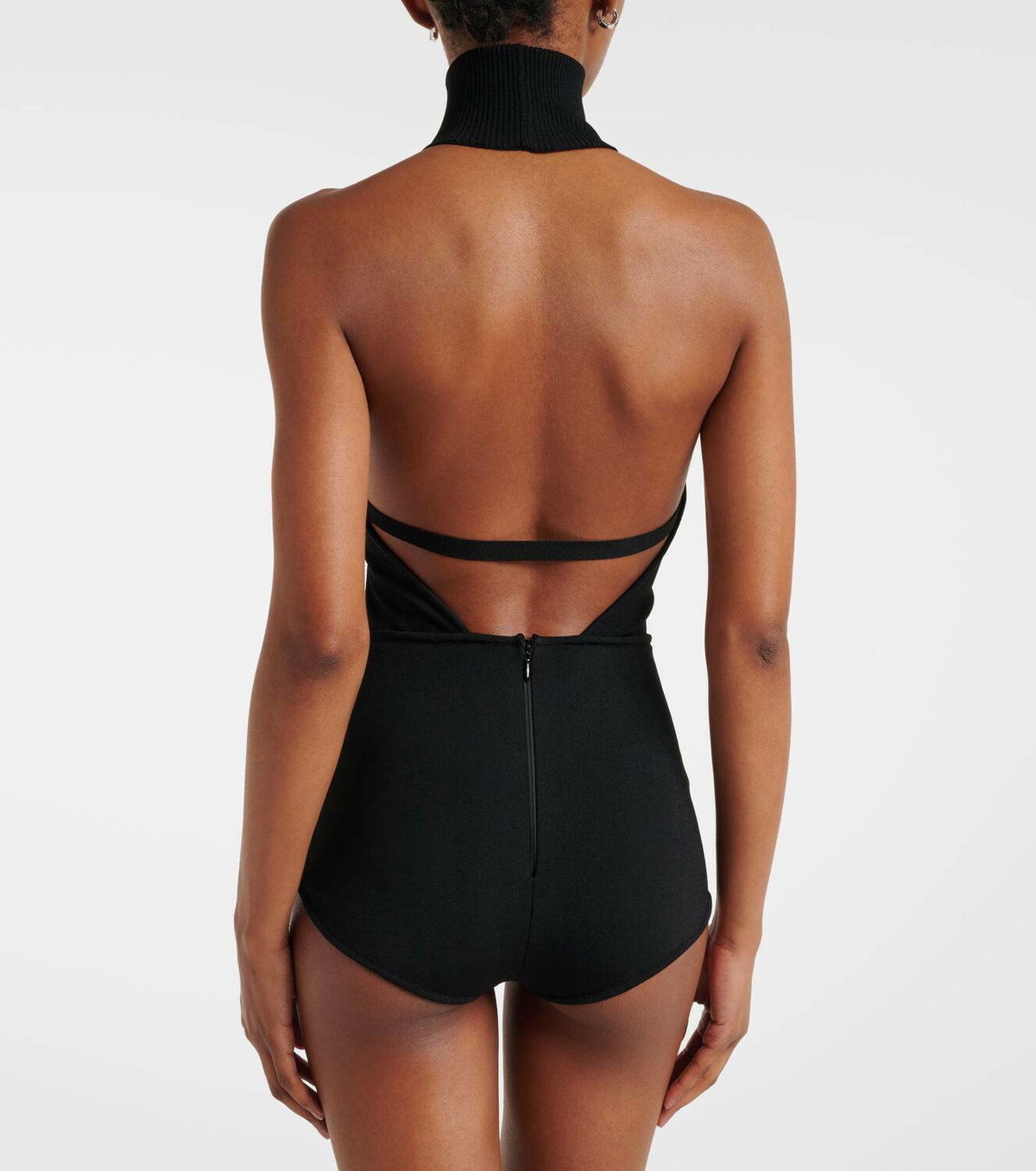 Max Mara Apogeo knitted turtleneck bodysuit