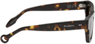 JW Anderson SSENSE Exclusive Tortoiseshell Rectangle Sunglasses