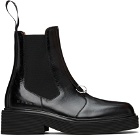 Marni Black O-Ring Chelsea Boots
