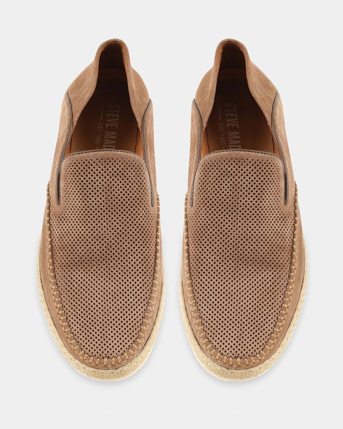 Steve Madden Thiago Loafers in Taupe