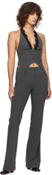 BEC + BRIDGE Gray Naida Trousers
