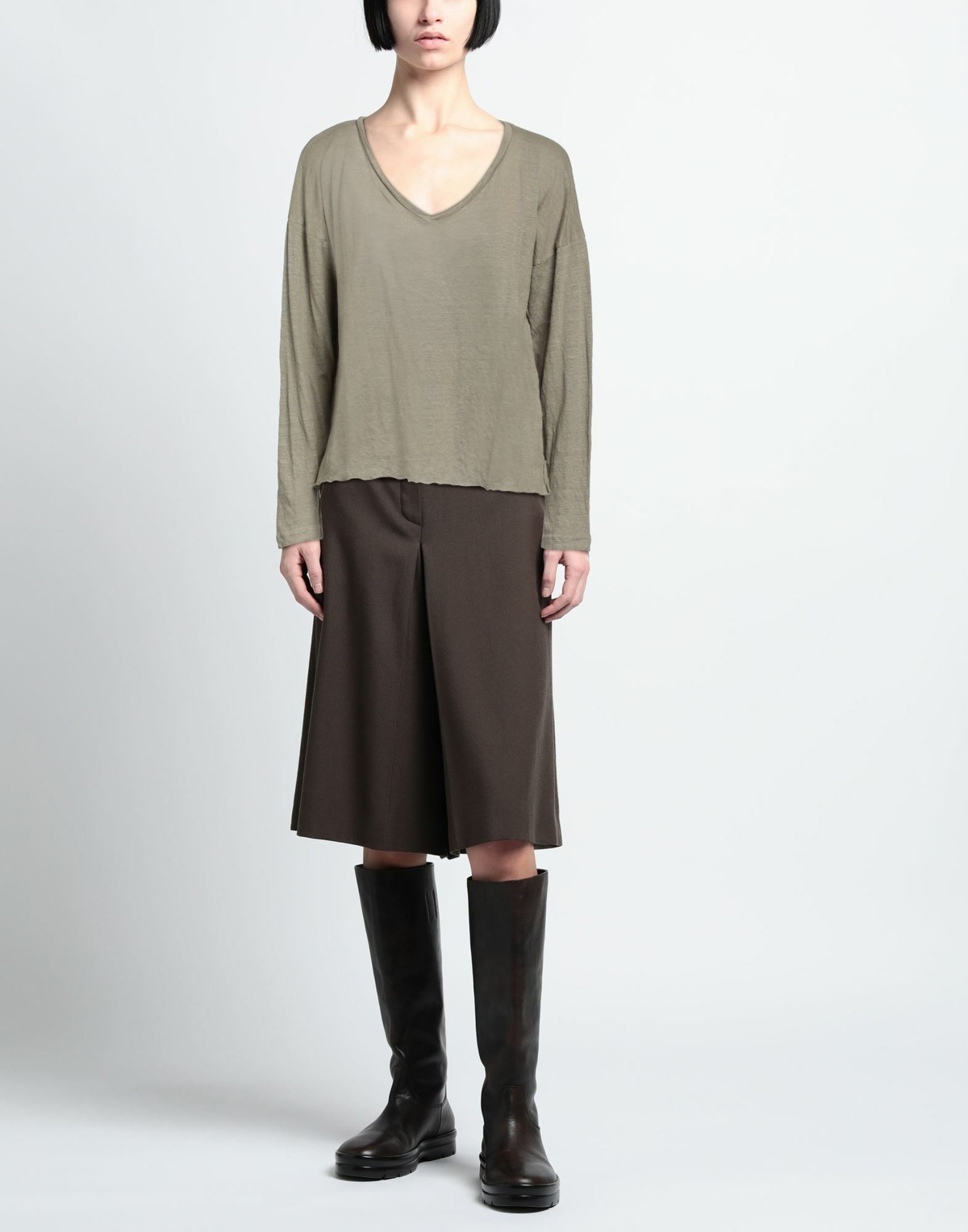 Crossley Womens T-shirt Khaki