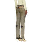 Miss Sixty Green KNWLS Edition Tie-Dye Jeans