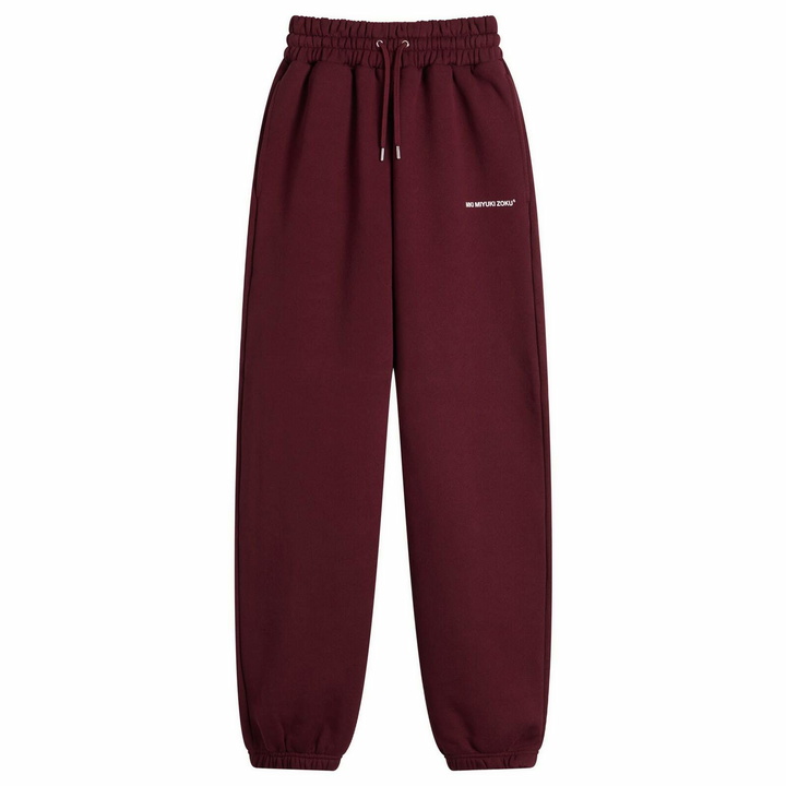 Photo: MKI Men's Uniform Jogger Pants - Presented by END. in Burgundy