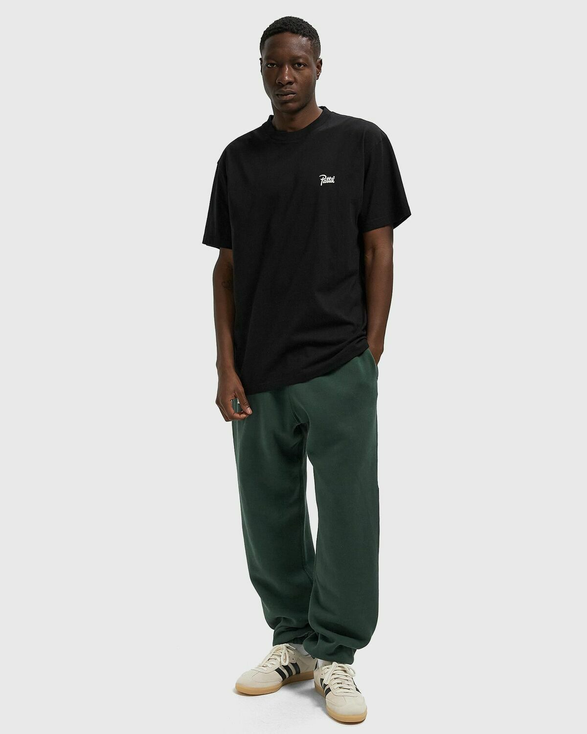 PATTA Tru Baller Tee Black Mens Shortsleefe