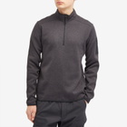 Arc'teryx Men's Arcteryx Covert 1/2 Zip Fleece Jacket in Black Heather