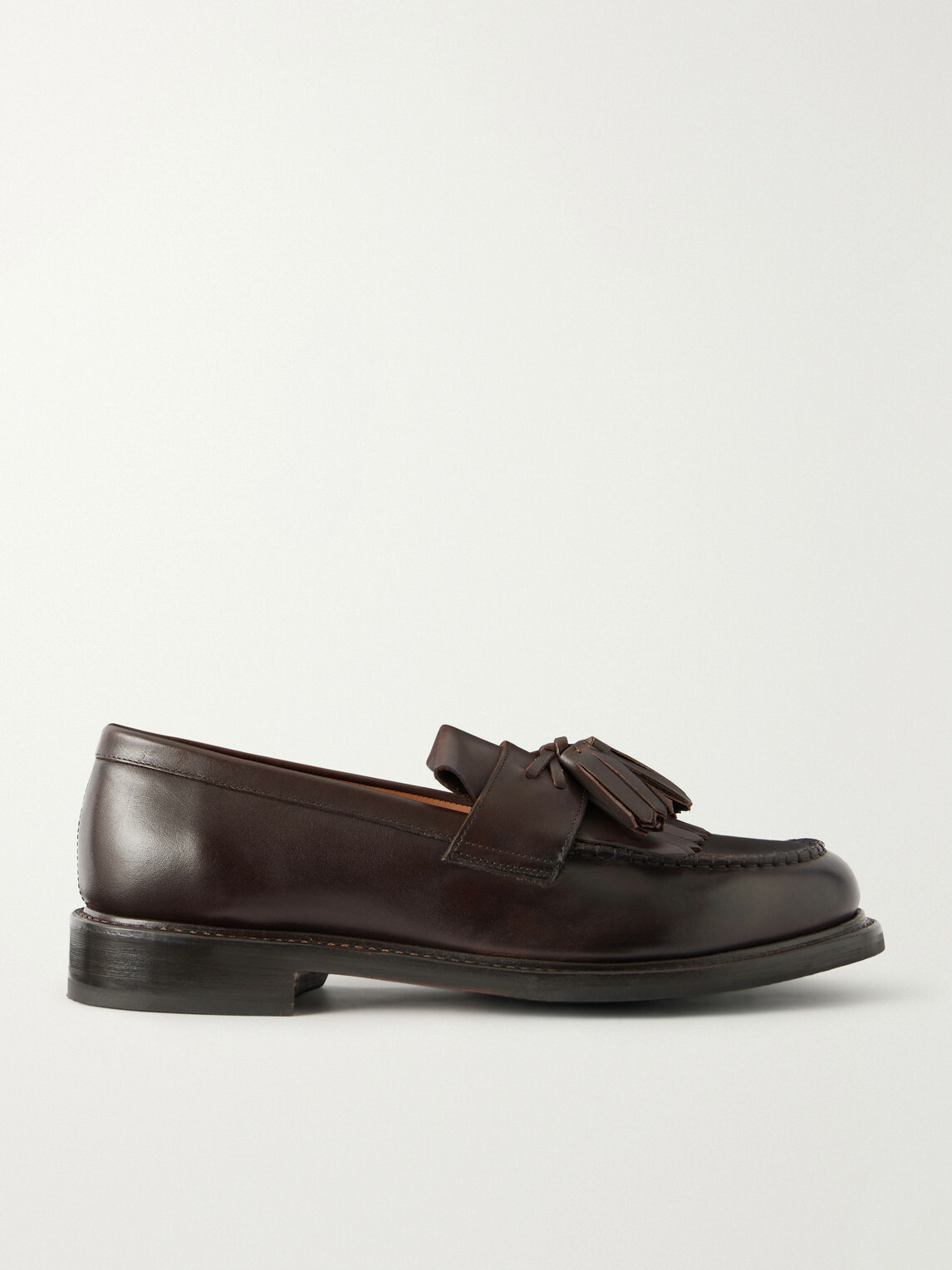Grenson - Morven Leather Loafers - Brown