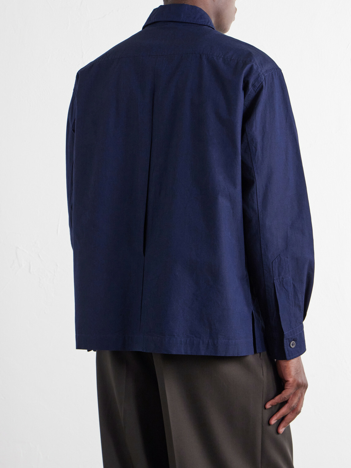 Margaret Howell - Cotton-Poplin Shirt - Blue