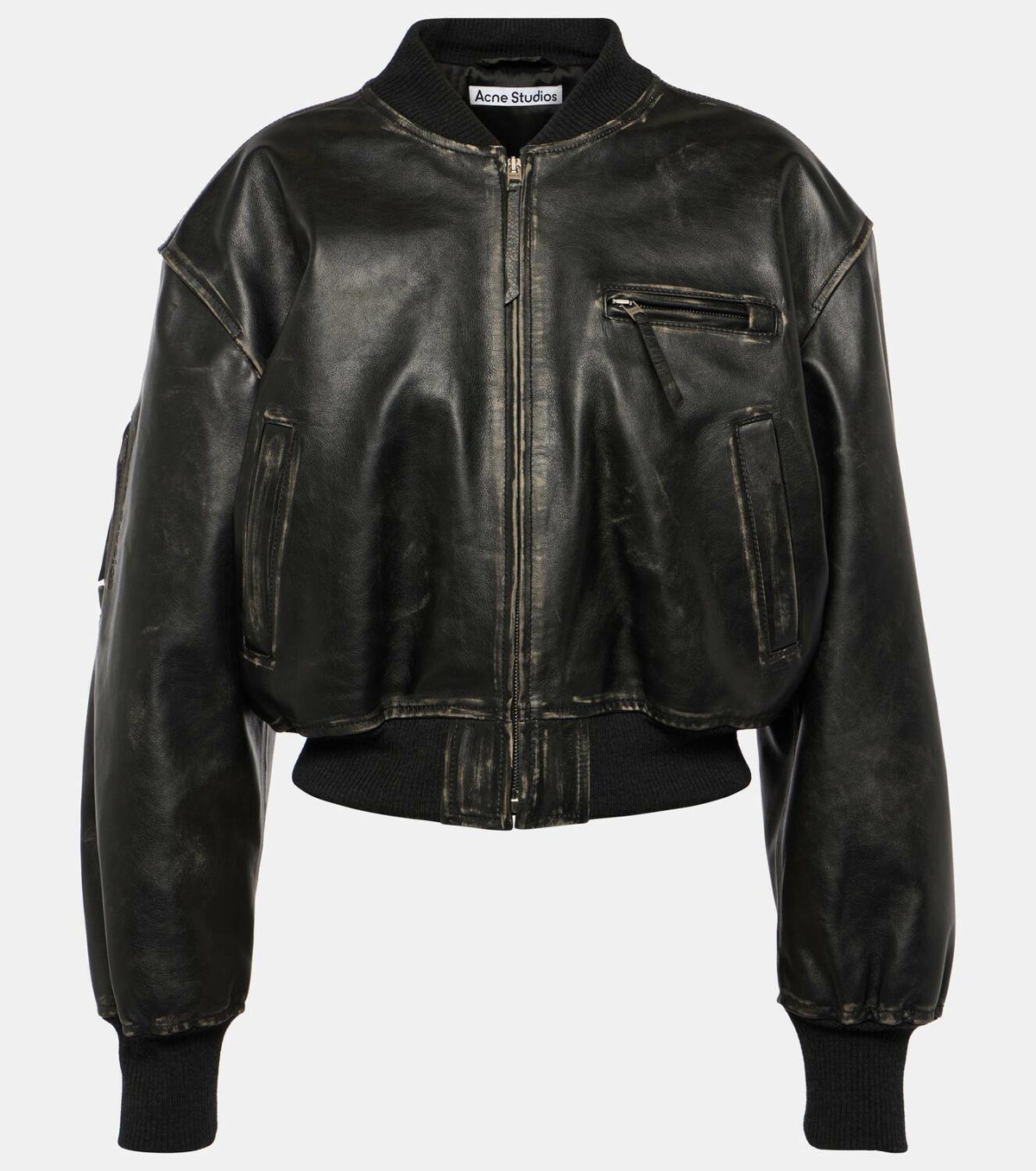 Acne Studios New Lomber leather bomber jacket Acne Studios