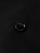 Burberry - Kensington Double-Breasted Belted Cotton-Gabardine Trench Coat - Black