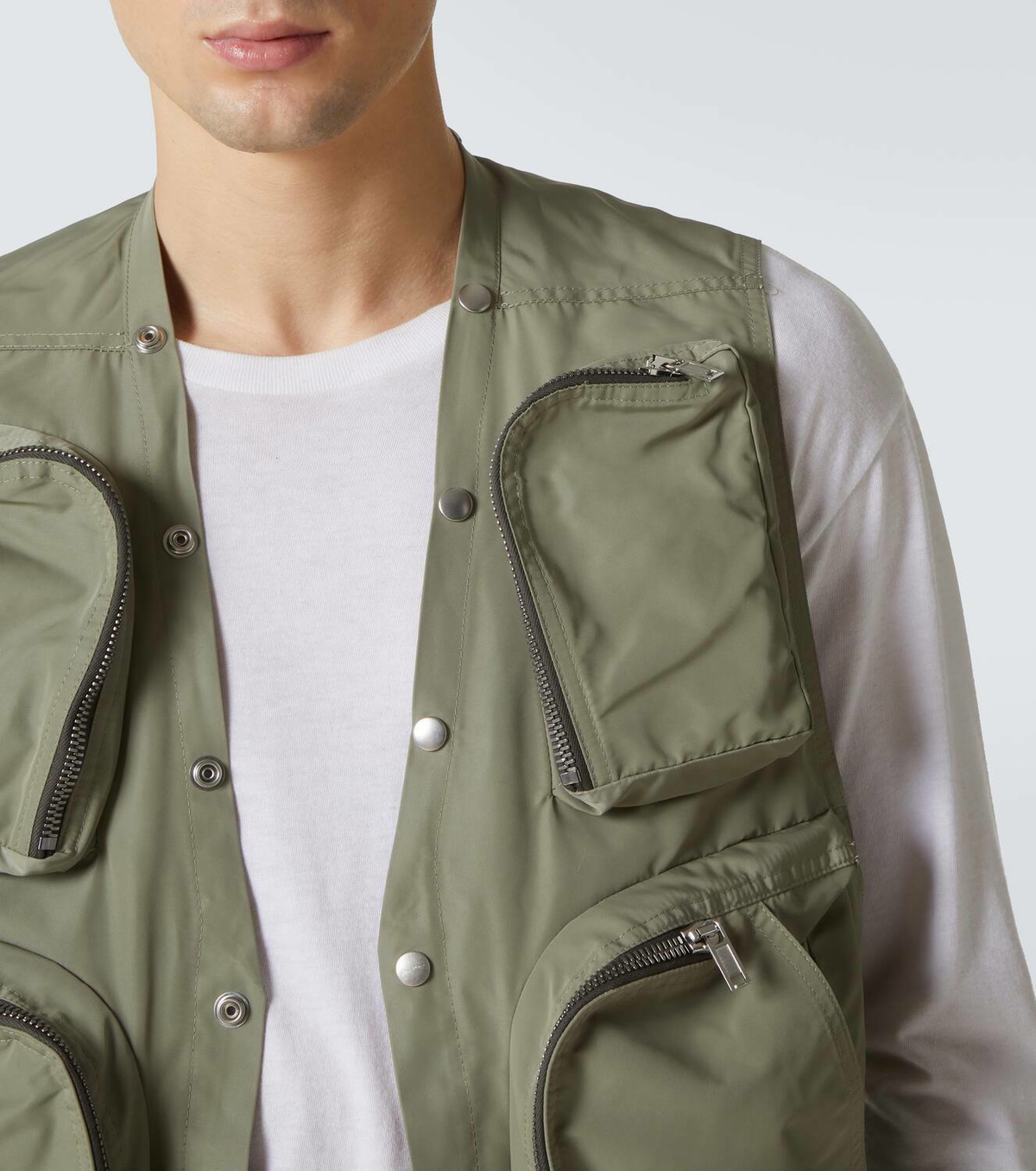 J Rick Owens CARGO VEST 48 Rick Owens Cargo Vest | Black | FARFETCH
