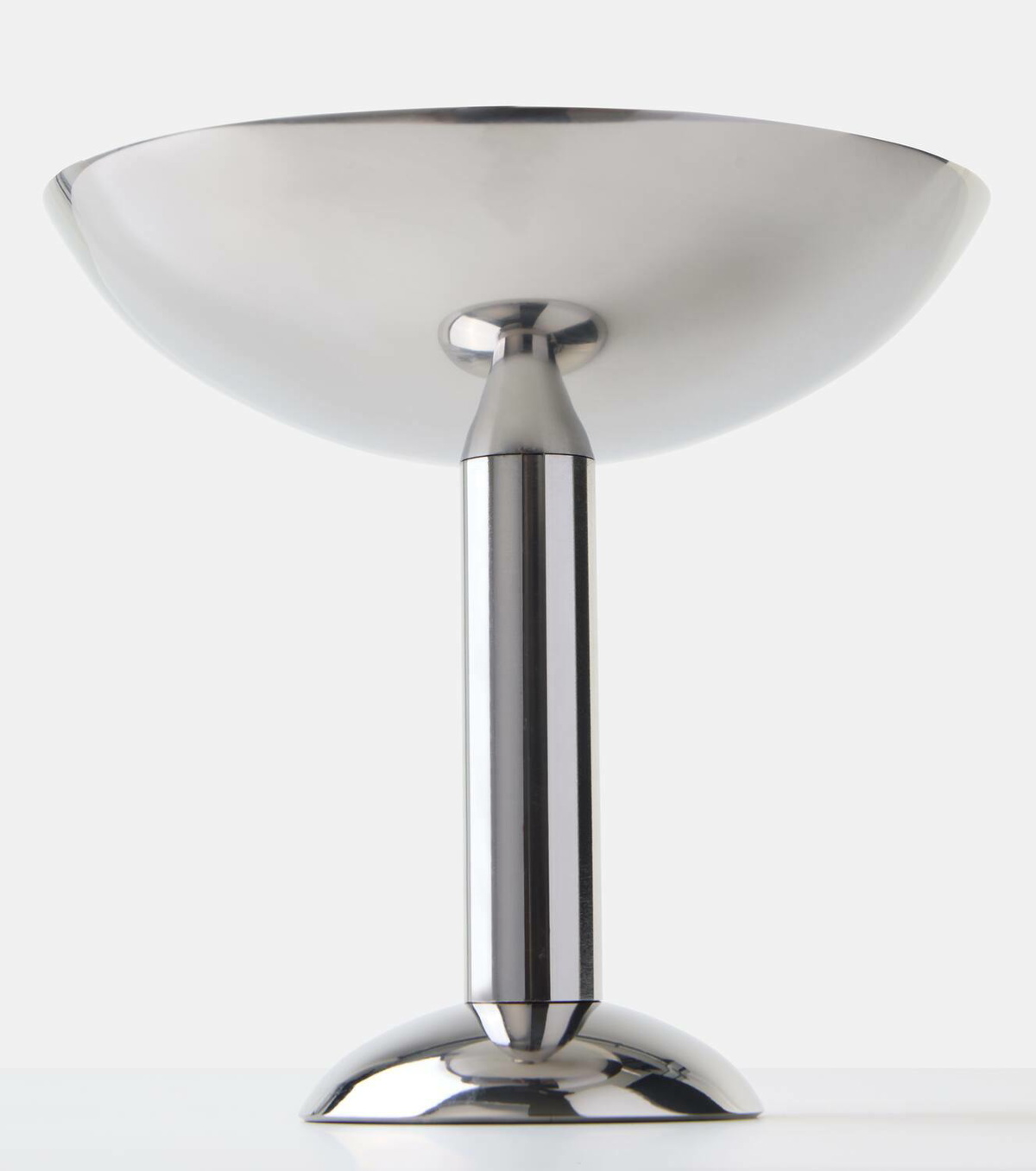 Louise Roe Tall stainless steel champagne coupe glass