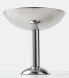 Louise Roe Tall stainless steel champagne coupe glass