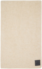 ANINE BING Beige Emmett Scarf
