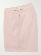 Orlebar Brown - Springer Slim-Fit Short-Length Swim Shorts - Pink