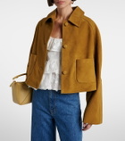 Dorothee Schumacher Soft Touch suede jacket