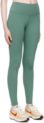 Nike Green High-Rise Leggings