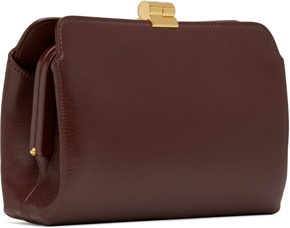 The Row Burgundy Amazon Clutch The Row