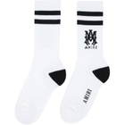 AMIRI White MA Core Logo Socks