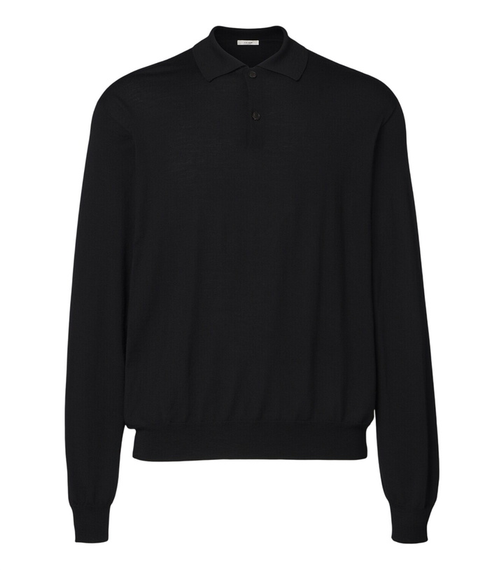 Photo: The Row Blainy wool and cashmere polo sweater
