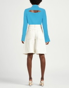 Jijil Womens Shirt Azure