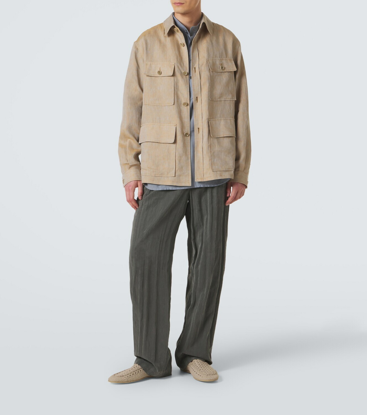 Giorgio Armani Linen overshirt