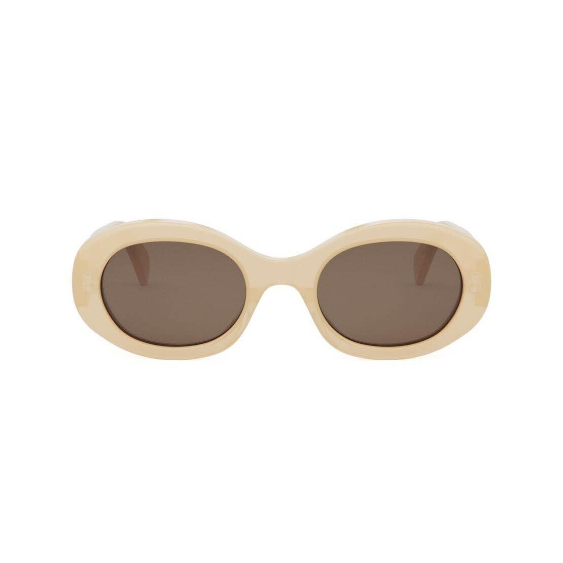 Celine Eyewear Triomphe 01 oval sunglasses Celine Celine Eyewear Triomphe 01 oval sunglasses Celine