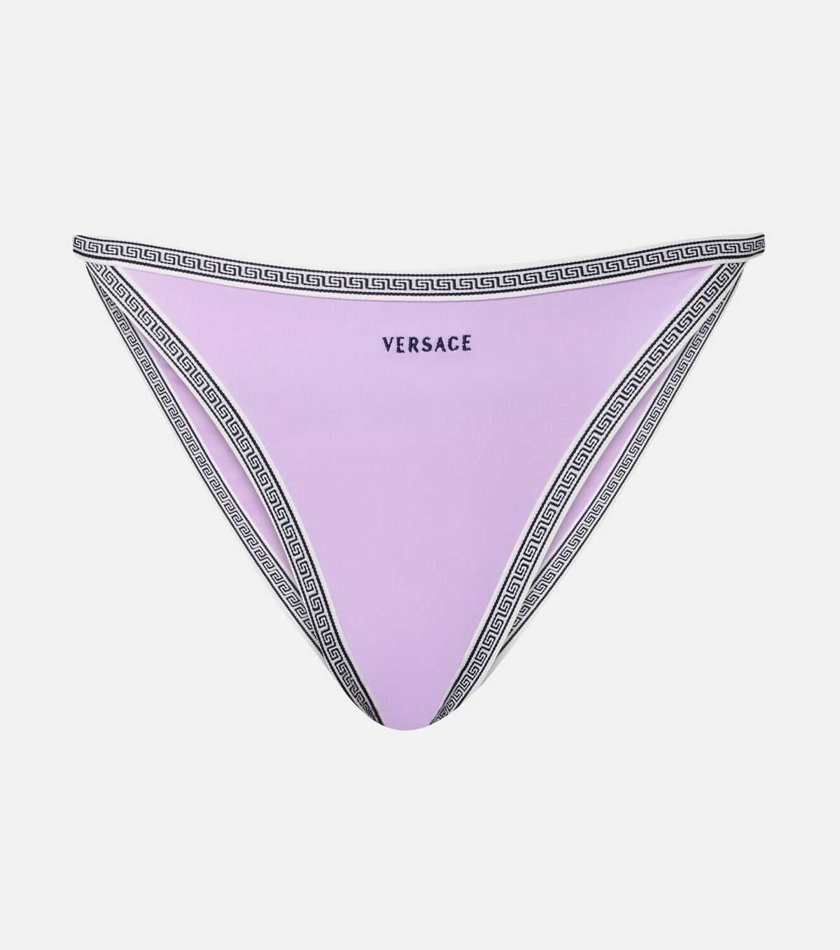 Versace Logo embroidered bikini bottoms
