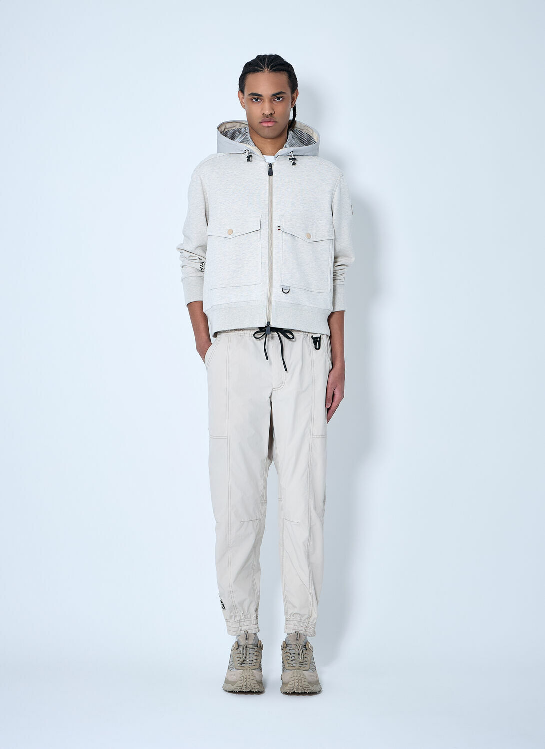 Moncler Grenoble Logo Patch Cargo Pants