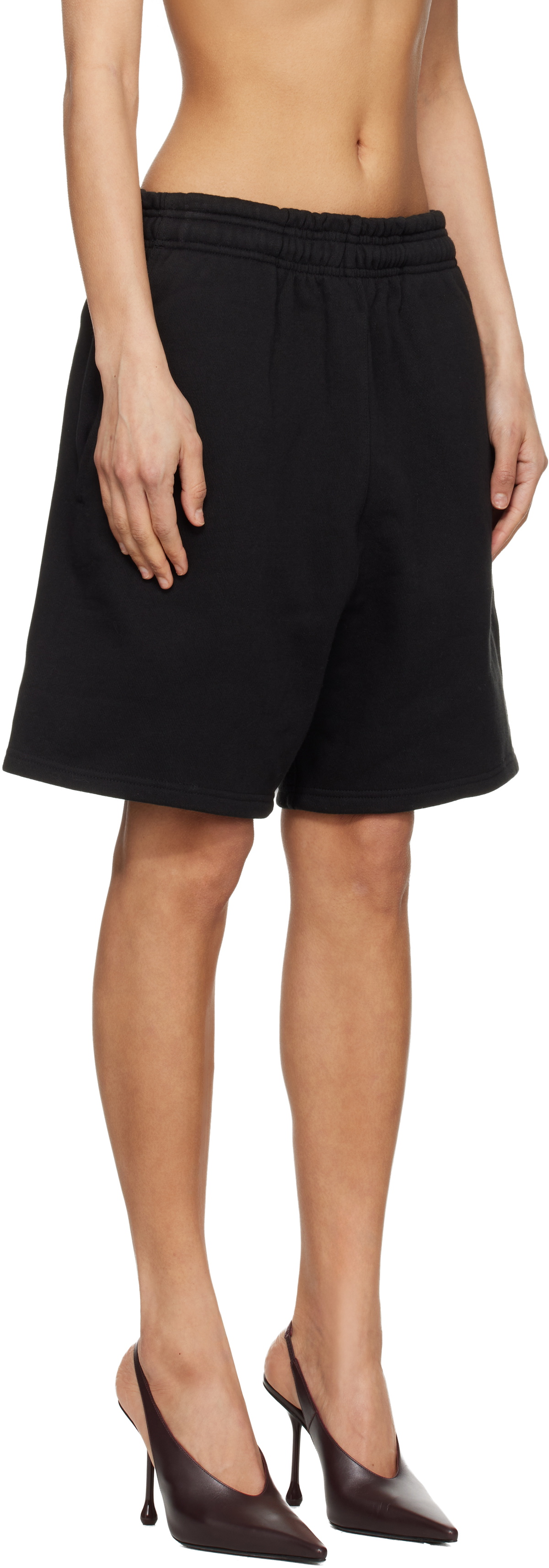 Entire Studios Black Standard Sweat Shorts