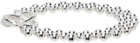Lorette Colé Duprat SSENSE Exclusive Silver Trinity Orthodox Bracelet