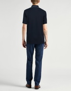 Brioni Mens Polo shirt Midnight in Blue