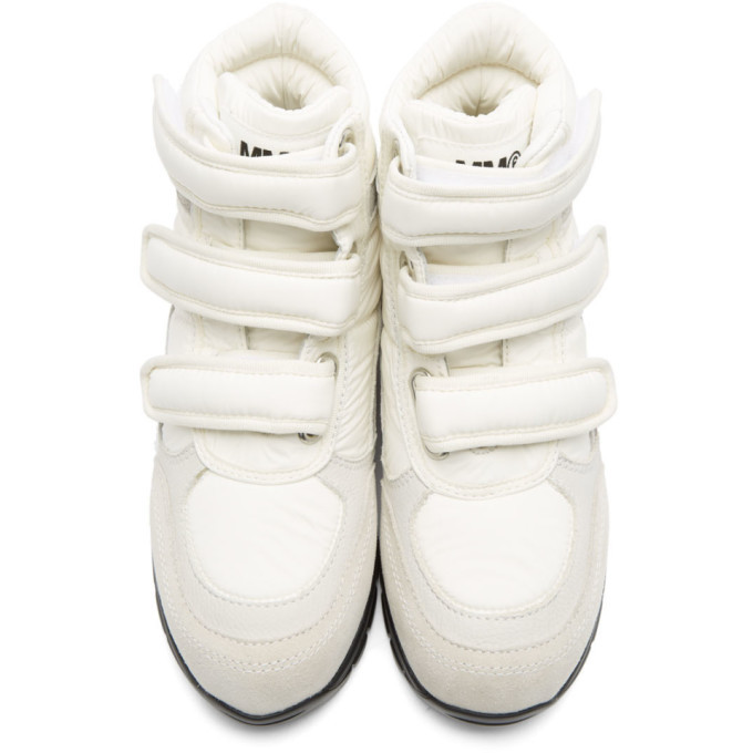 White velcro 2025 high tops