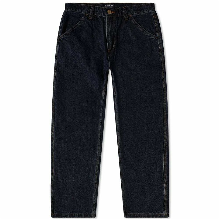 Photo: Pass~Port Men's Workers Club Jean in Washed Black
